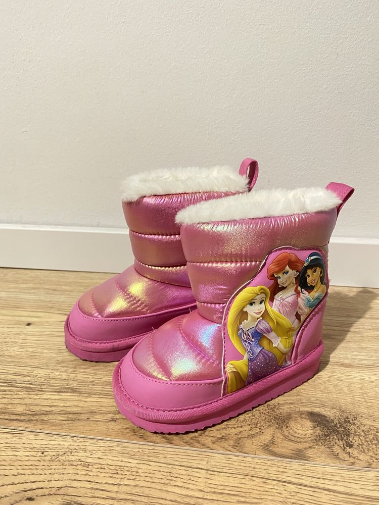 Śniegowce Buty Kozaki Emu 24/25 h&m disney różowe