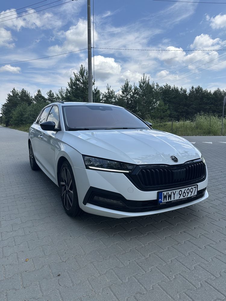 Skoda Octavia 4, niski przebieg, diesel, DSG. Style/kessy/Virtual