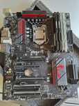 Płyta główna MSI B150 Gaming M3 + procesor i5 7600K 3,8Ghz + 16Gb RAM