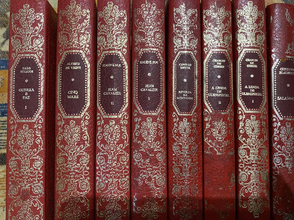 21 volumes de os grandes romances historicos