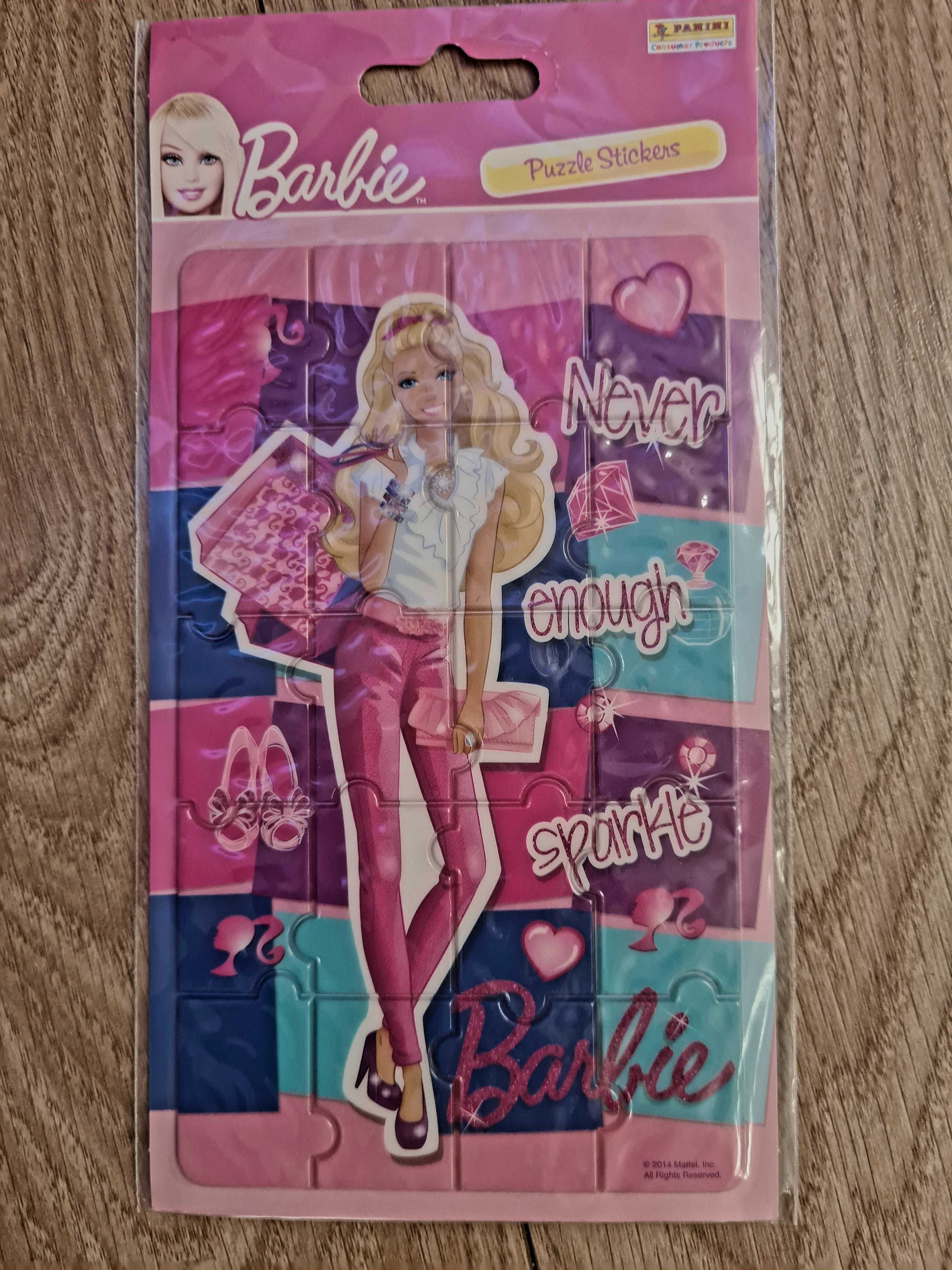 Puzzle naklejki  Barbie