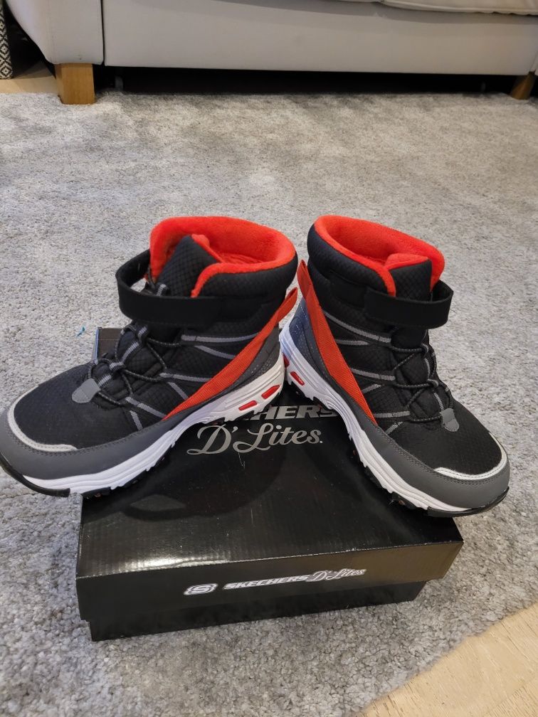 Buty zimowe chłopięce 32 Skechers