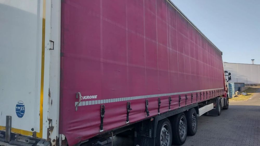 Krone Firanka 2013 standard opony 55 Saf os podnoszona