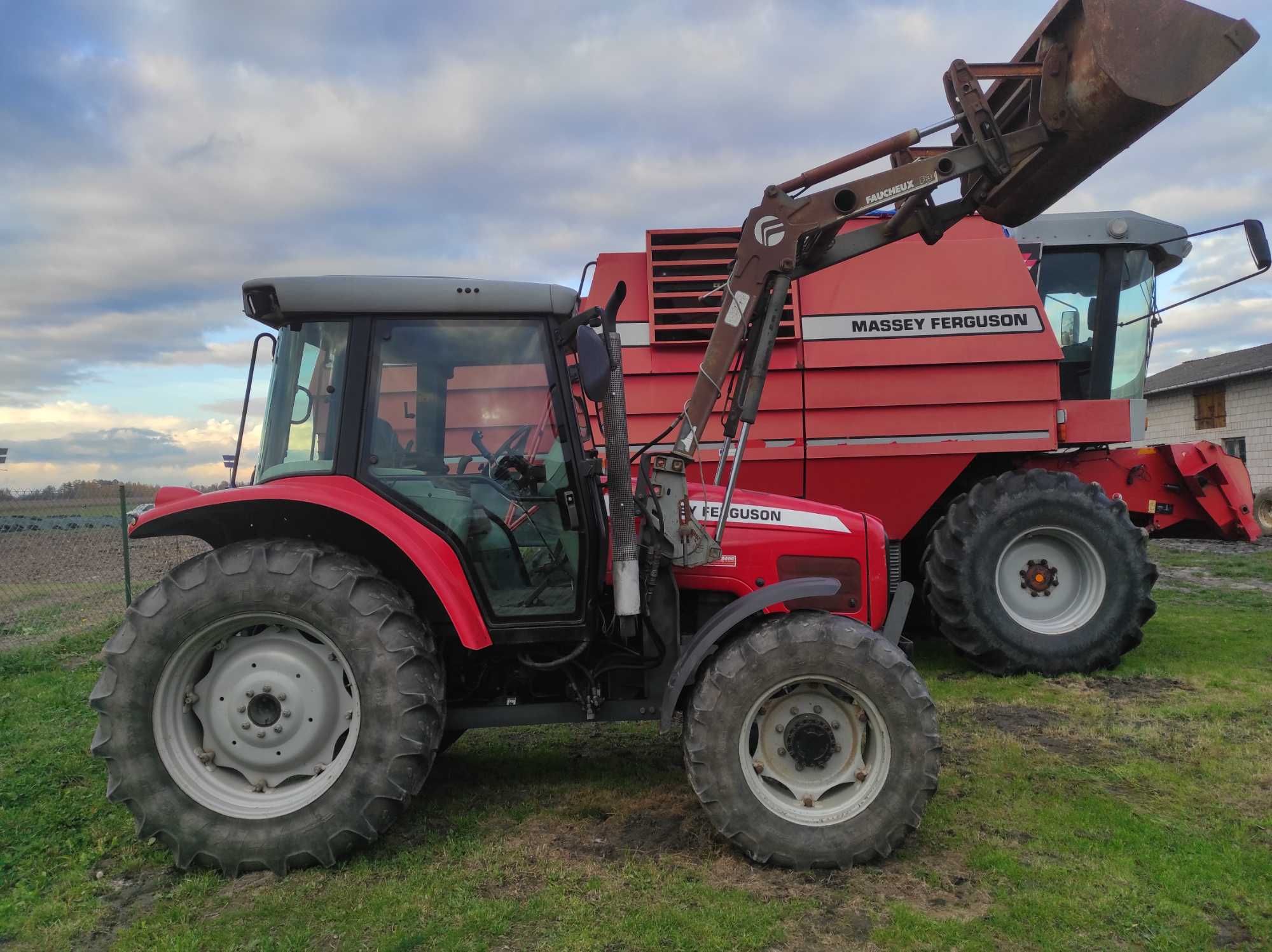 Massey Ferguson 5425 mechaniczny 75 koni rok 2004 ładowacz trzysekcyjn