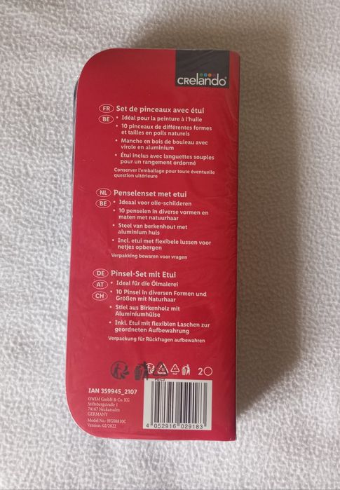 Професійні пензлі для малювання Crelando . Нові