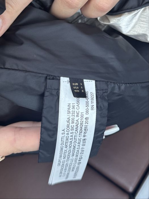 Куртка зимова Massimo Dutti пуховик