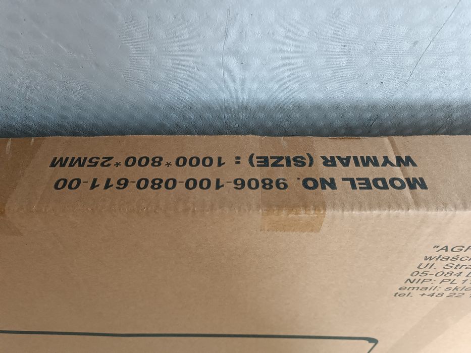 Lustro łazienkowe z led