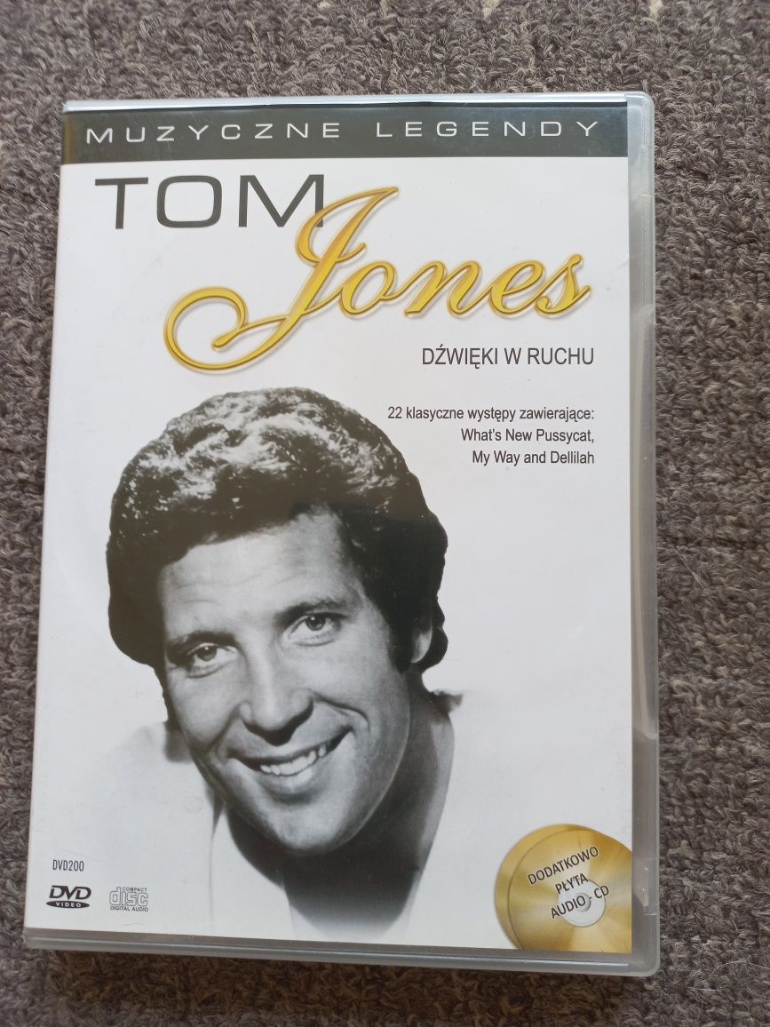 Tom Jones DVD i CD + gratis