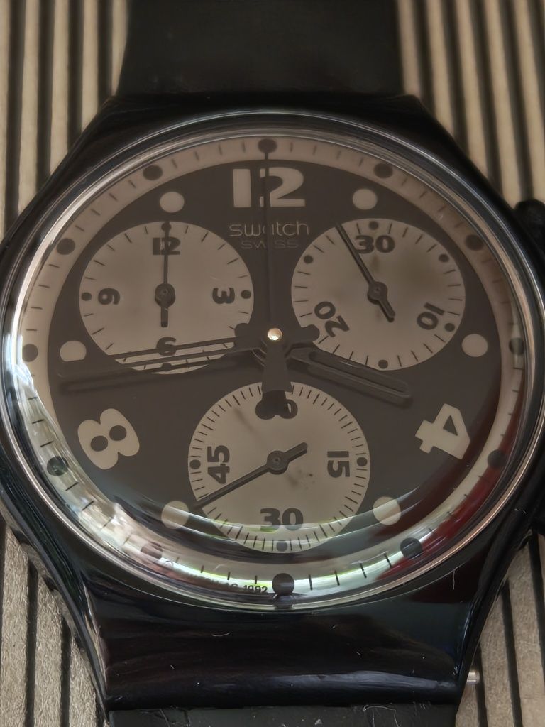 Zegarek Swatch Moonshadow Chronograph 1993 rok