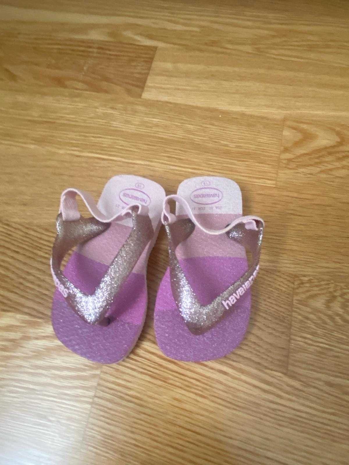Chinelos HAVAIANAS Baby Palette Glow (COMO NOVA) Pink - 21