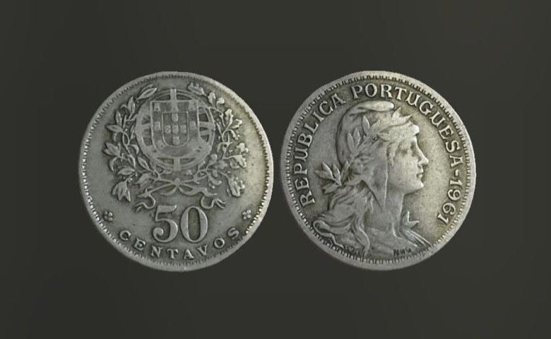 Moeda 50 Centavos 1961