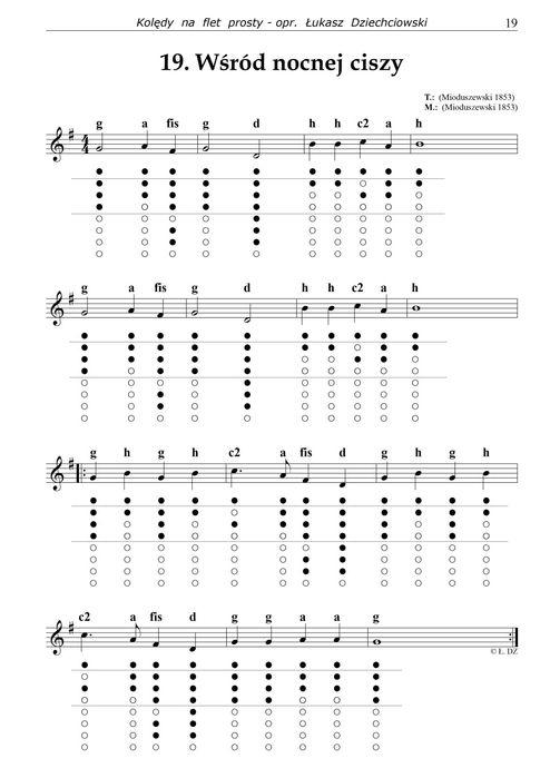 Nuty na flet prosty kolędy (21) i znane piosenki (26) 2 książki, nowe