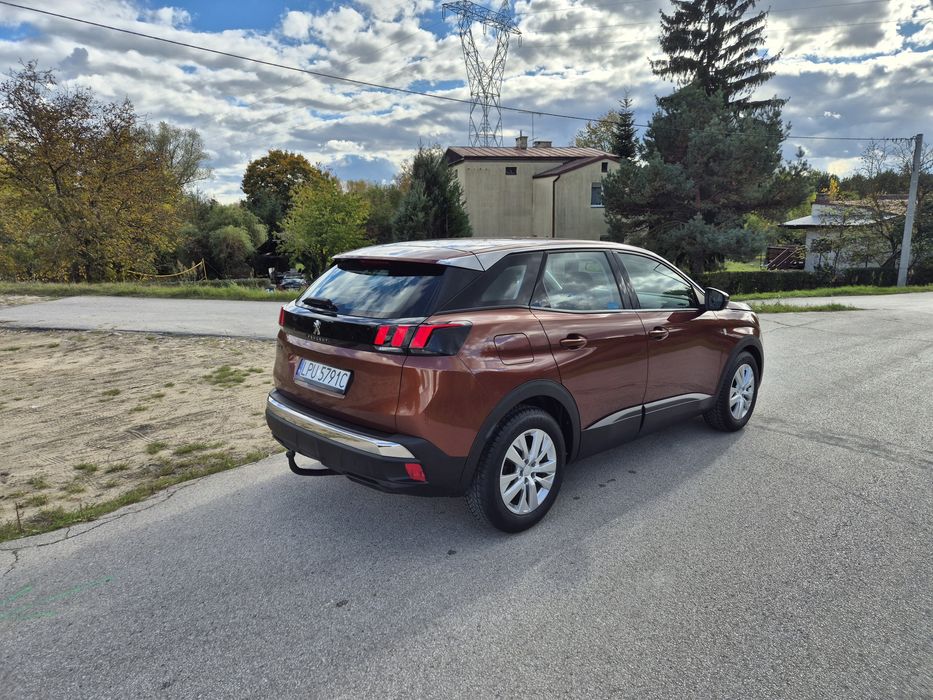 Peugeot 3008 Automat 2017r 1.6Hdi 120km Serwis Nowe Opony Zadbane Auto