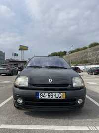 Renault Clio 1998 preto 3 portas