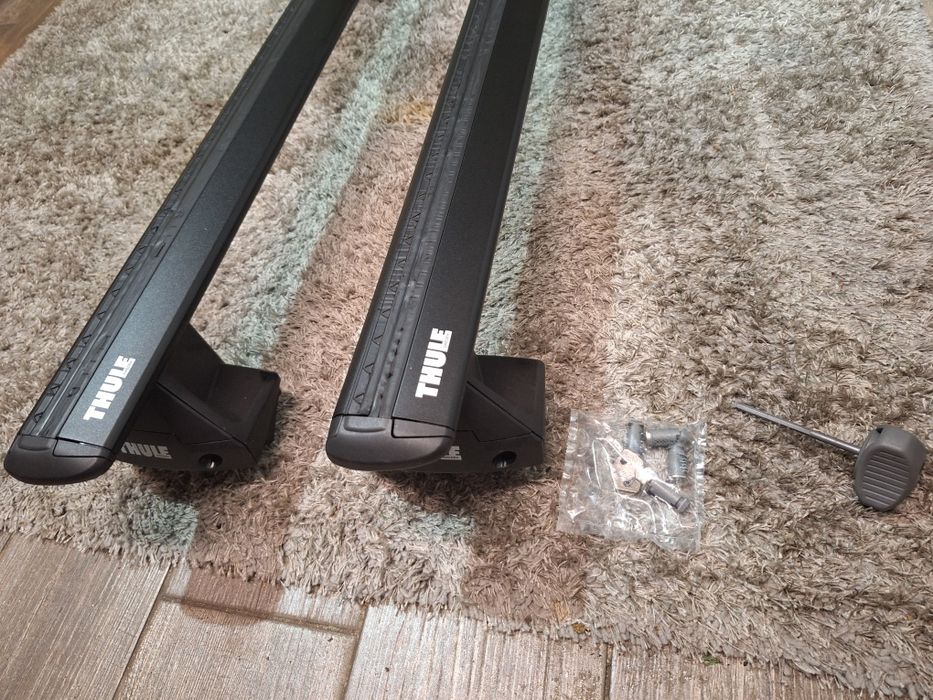 Belki dachowe Thule WingBar Evo 135 + Evo Clamp 7105 + Kit 145017