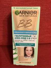 GARNIER гиалуроновый алоэ—уход 5—В—1, новый