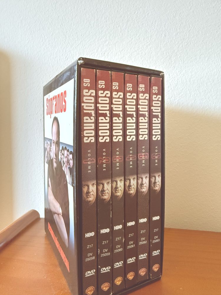 Os Sopranos 1.ª Temporada (6 Volumes) DVD