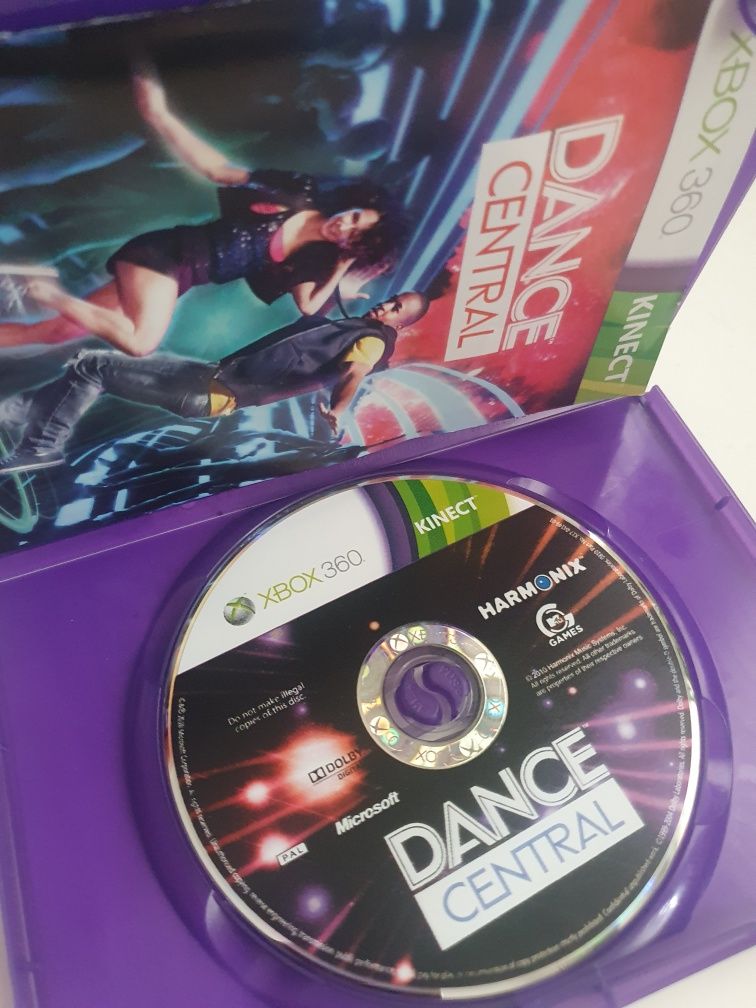 Oryginalna Gra Dance Central jak Just Dance xbox 360 Kinect