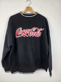 Bluza czarna oversivowa coca cola