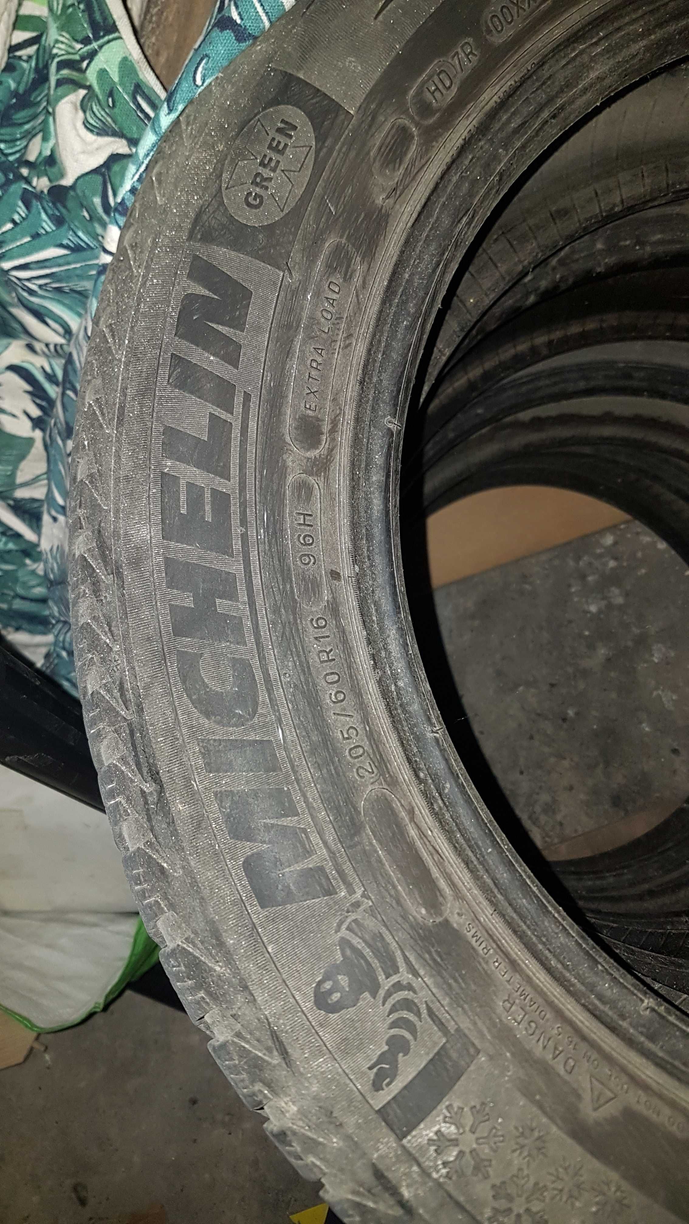 Opony Michelin alpin 205/60r16 cena za 4szt.