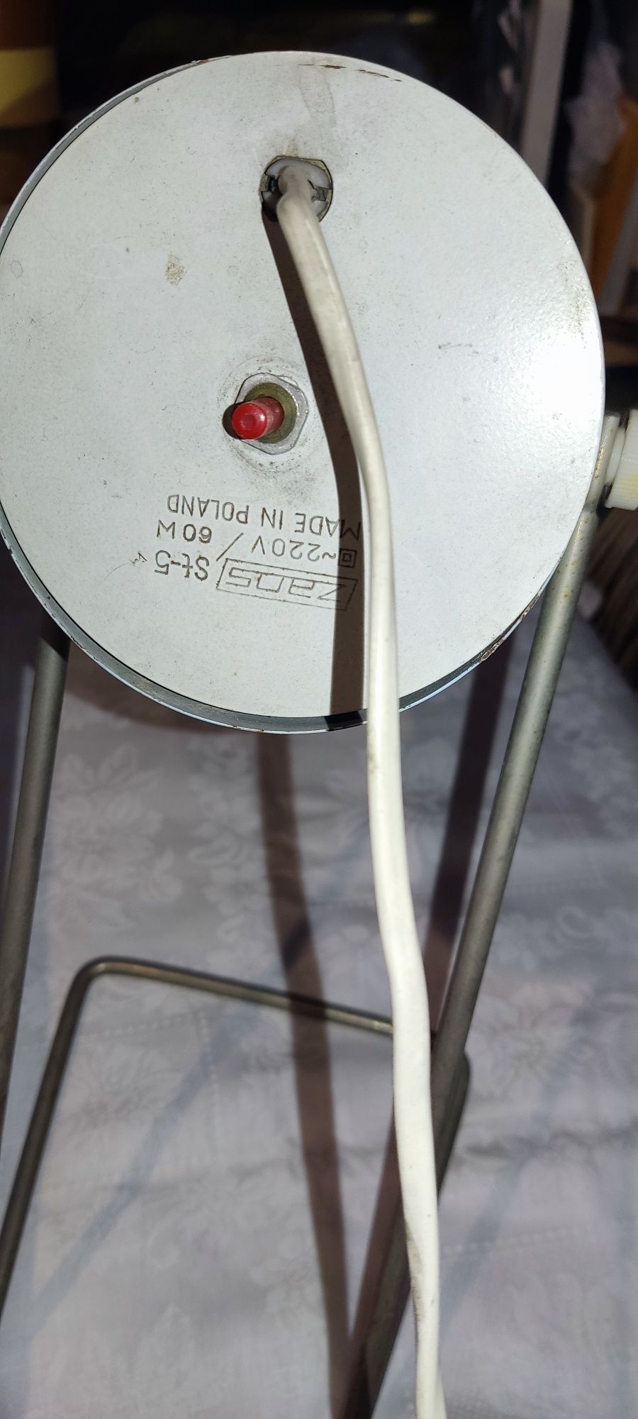 Lampka na biurko PRL