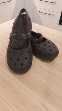 Baleriny CROCS brązowe nowe