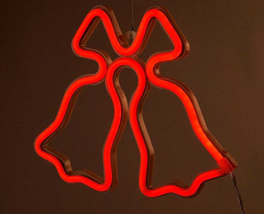 LED Sinos Vermelhos de Natal (para interior)