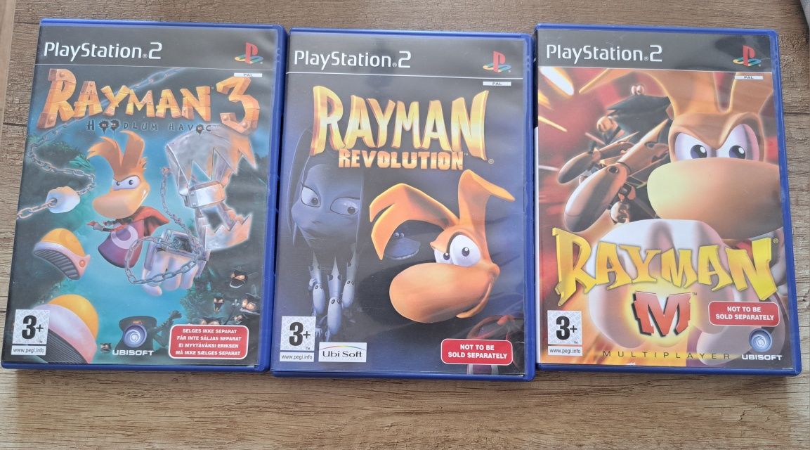Rayman 10 th Anniversary Limited Edition Ps2 Komplet BDB