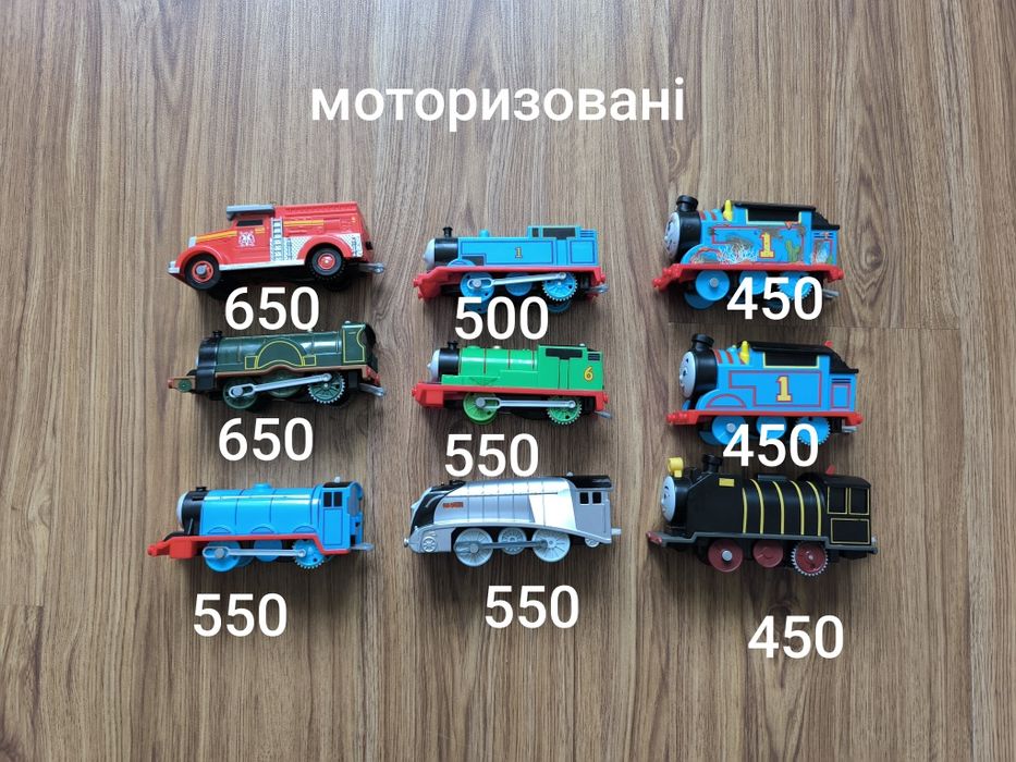 Фірмовий паровозик поїзд Томас Thomas and friends