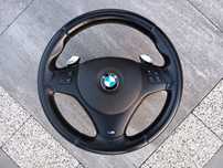 Kierownica Mpakiet z łopatkami BMW E90 E91 E92 E93 E81 E82 E87 E88 X1