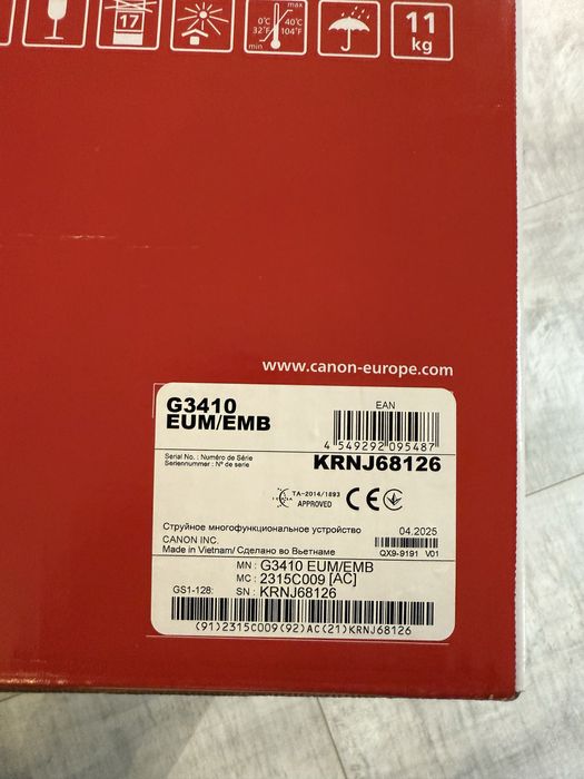 Drukarka atramentowa Canon PIXMA G3410 WiFi urzadzenie wielofunkcyjne