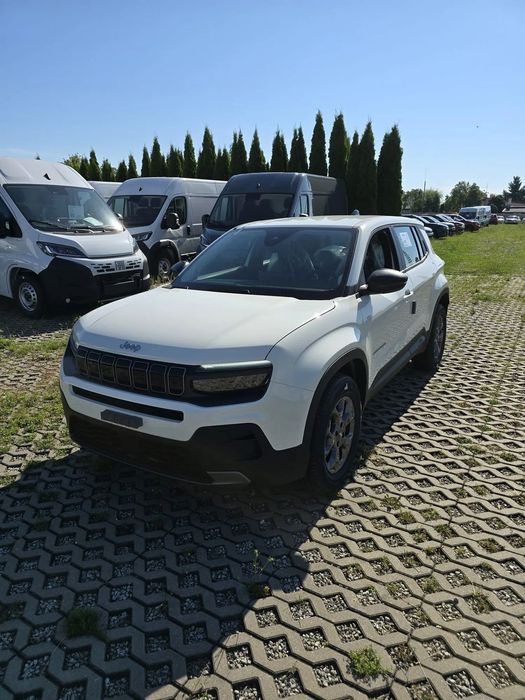 Jeep Avenger Biały Snow, 100 Km, Manualna Skrzynia!