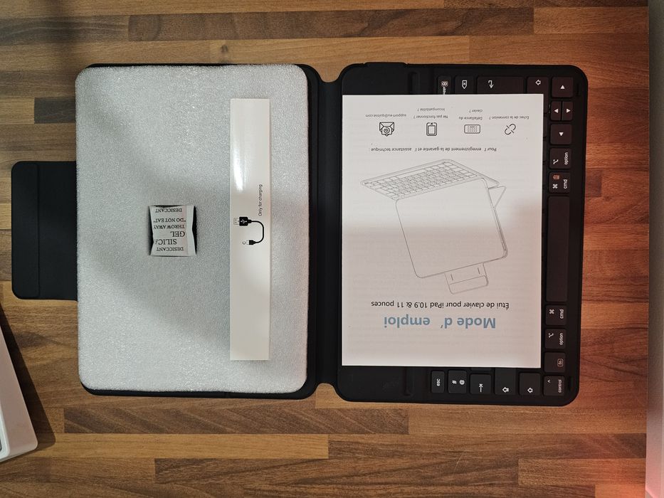 Capa + Teclado para IPAD Air 5th/4th iPad Pro 4th/3rd/2nd/1st gen