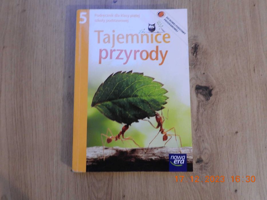Przyroda. Tajemnice przyrody SP kl.5 Podręcznik. Płyta CD