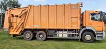 ŚMIECIARKA  Mercedes Axor 2529 ,6x2 ,Euro5 .Haller-Zoeller. 79700+VAT