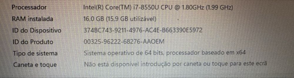 Portatil HP 15”