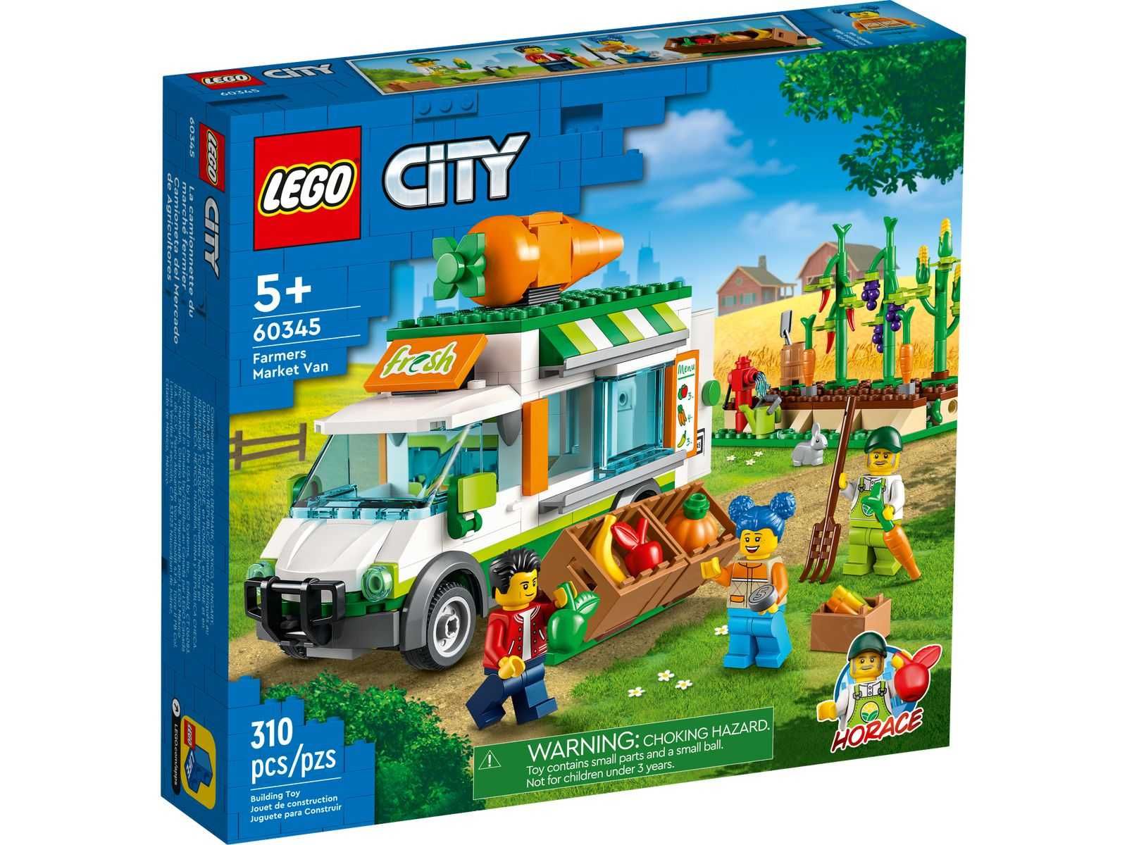 LEGO® 60345 City - Furgonetka na targu