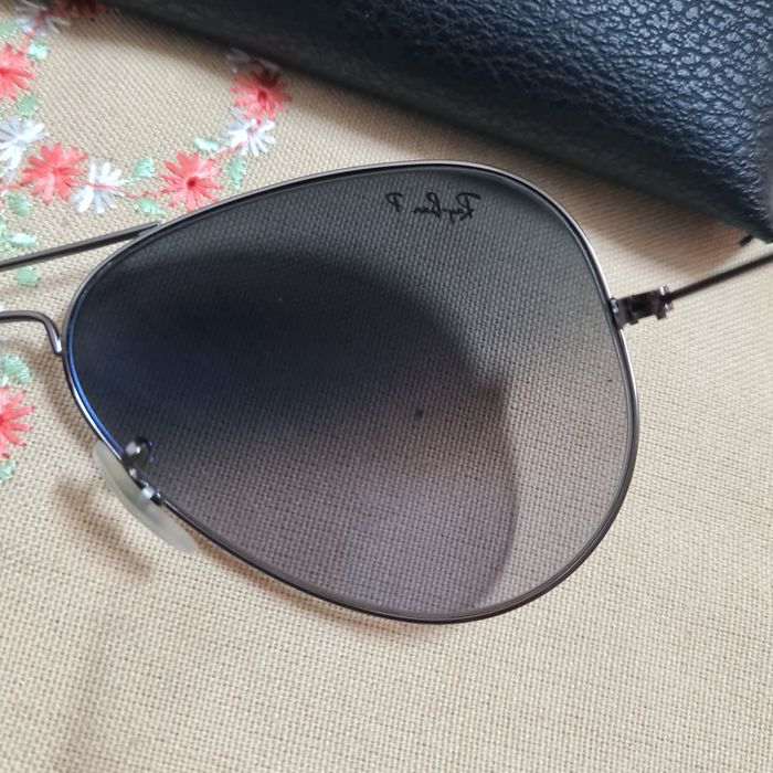 Oculos ray ban aviator polarized 62mm