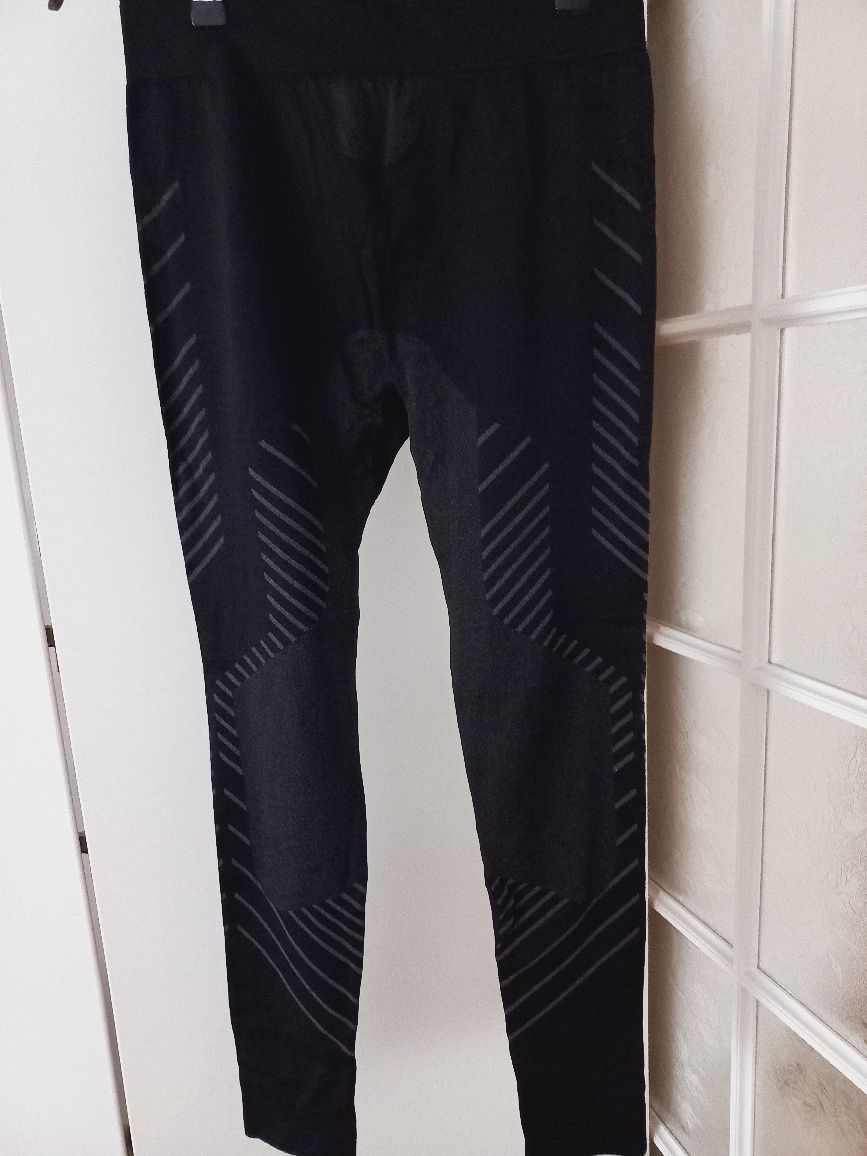 Legginsy damskie extra-warm z wstawka termo  L 44/46
