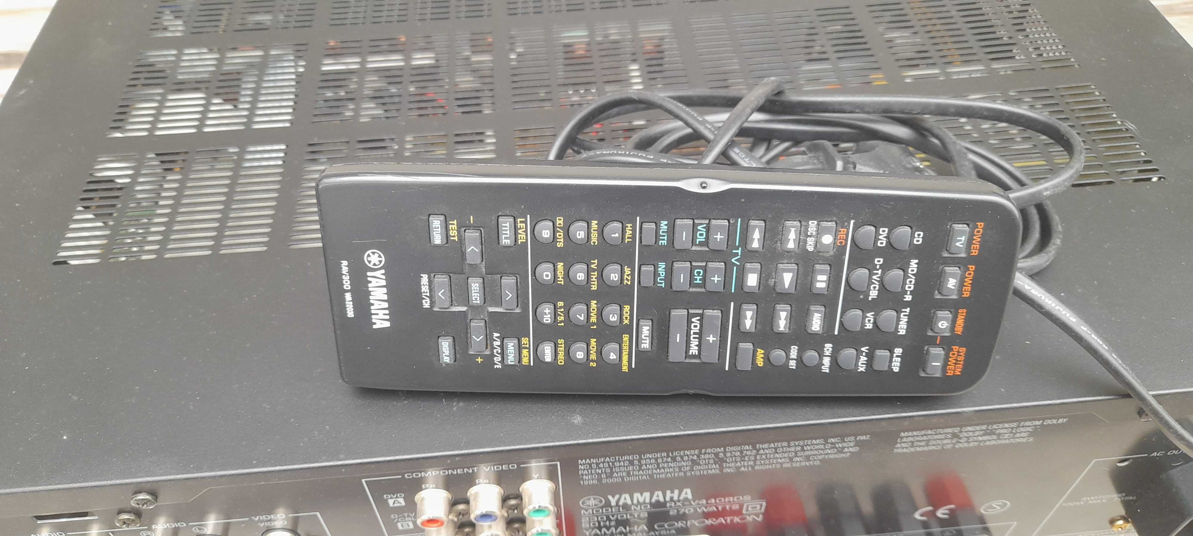 Yamaha RX-V440 RDS (kino domowe, wzmacniacz, amplituner)