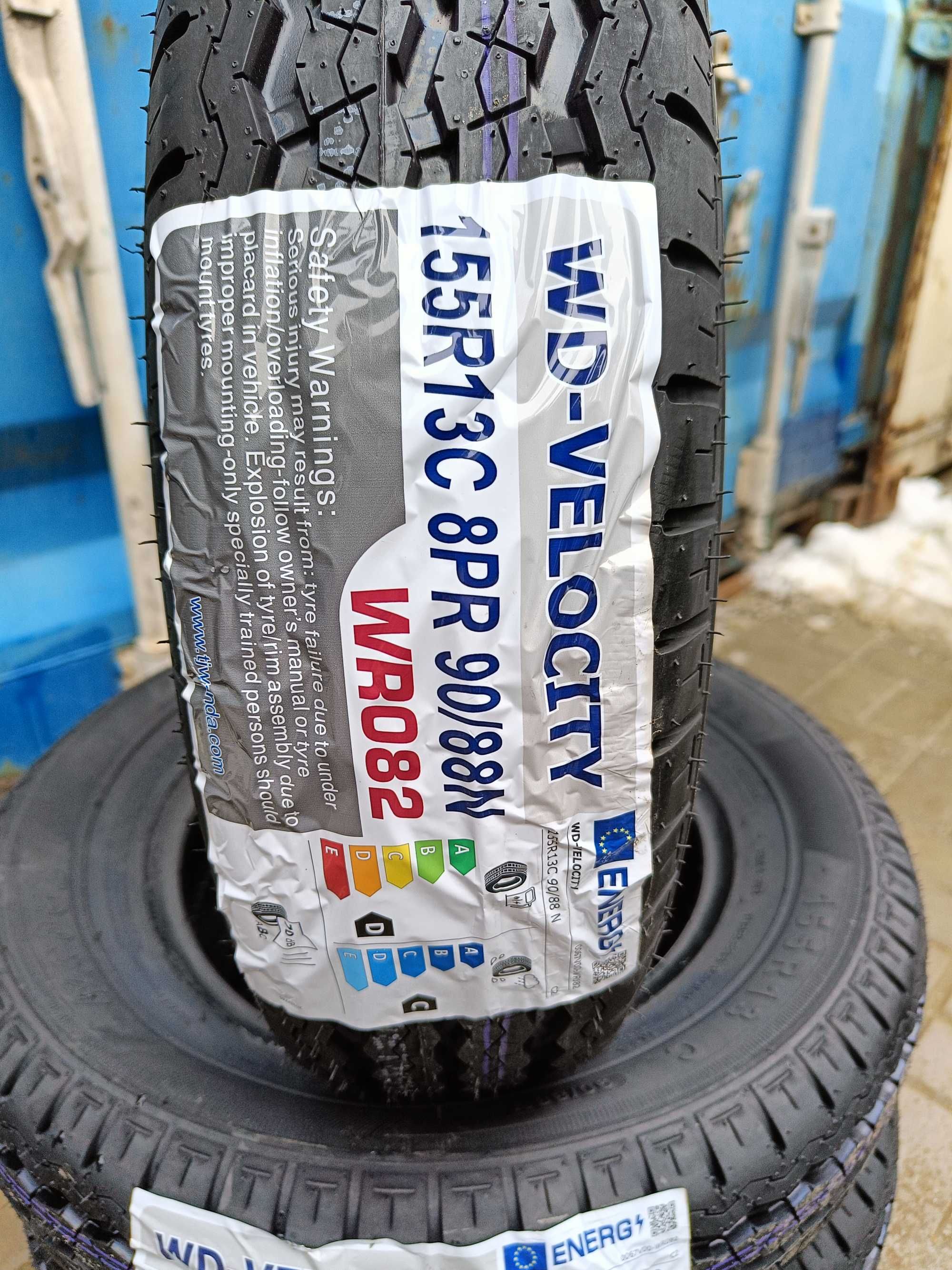 NOWA! Opona Letnia 155/R13C Wanda Velocity WR082 - WYSYŁKA MONTAŻ