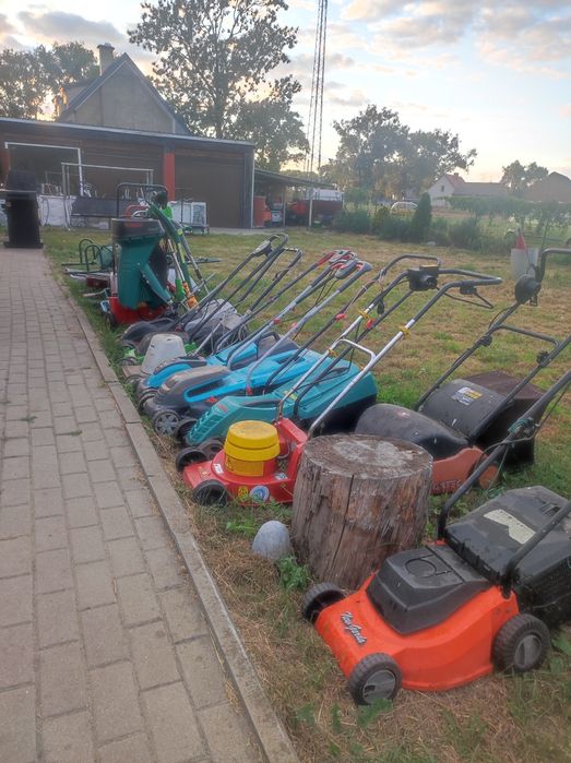 Kosiarka elektryczna i inne rzeczy