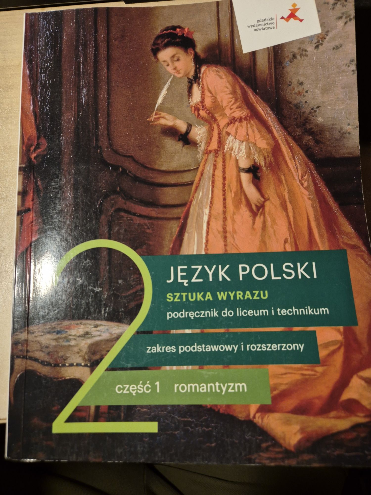 podręcznik GWO język polski klasa 2 część 1