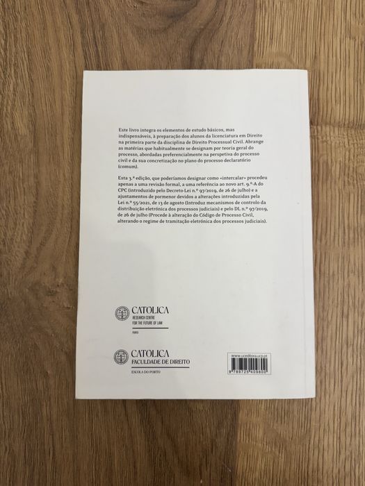 Elementos de Direito Processual Civil - Rita Lobo Xavier