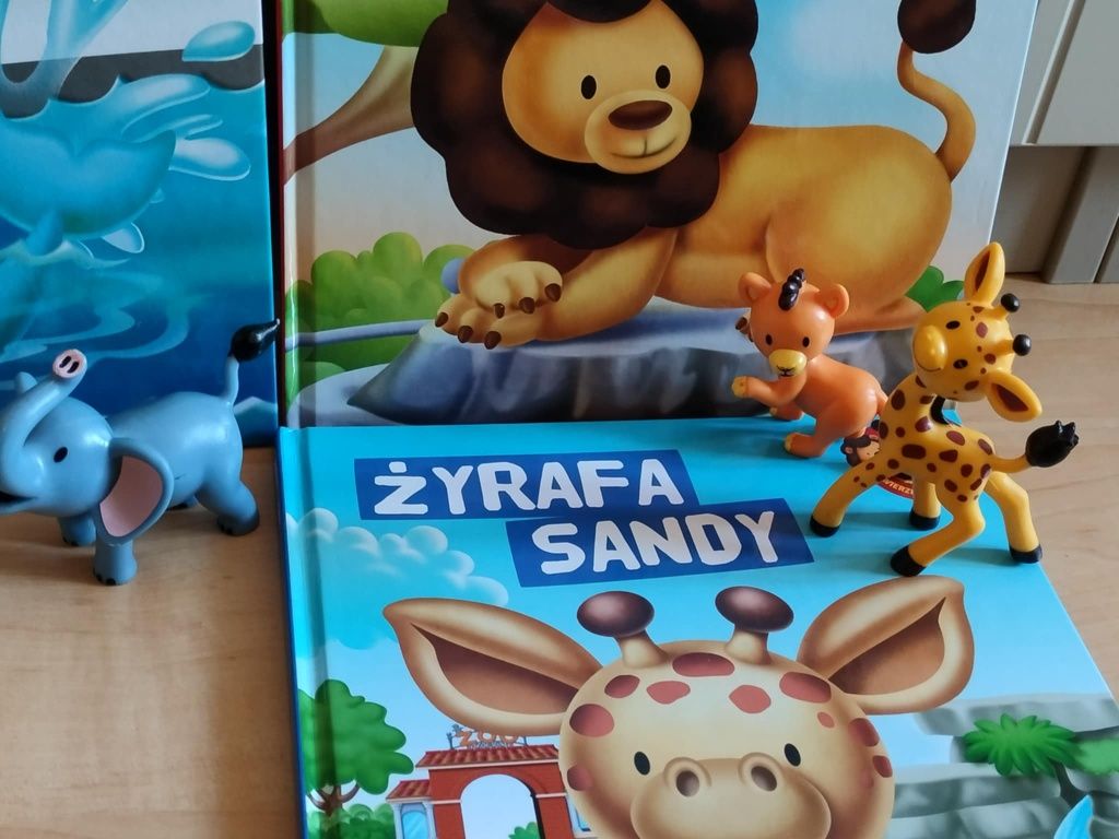 Książki + figurki: Zwierzęta z mojego zoo