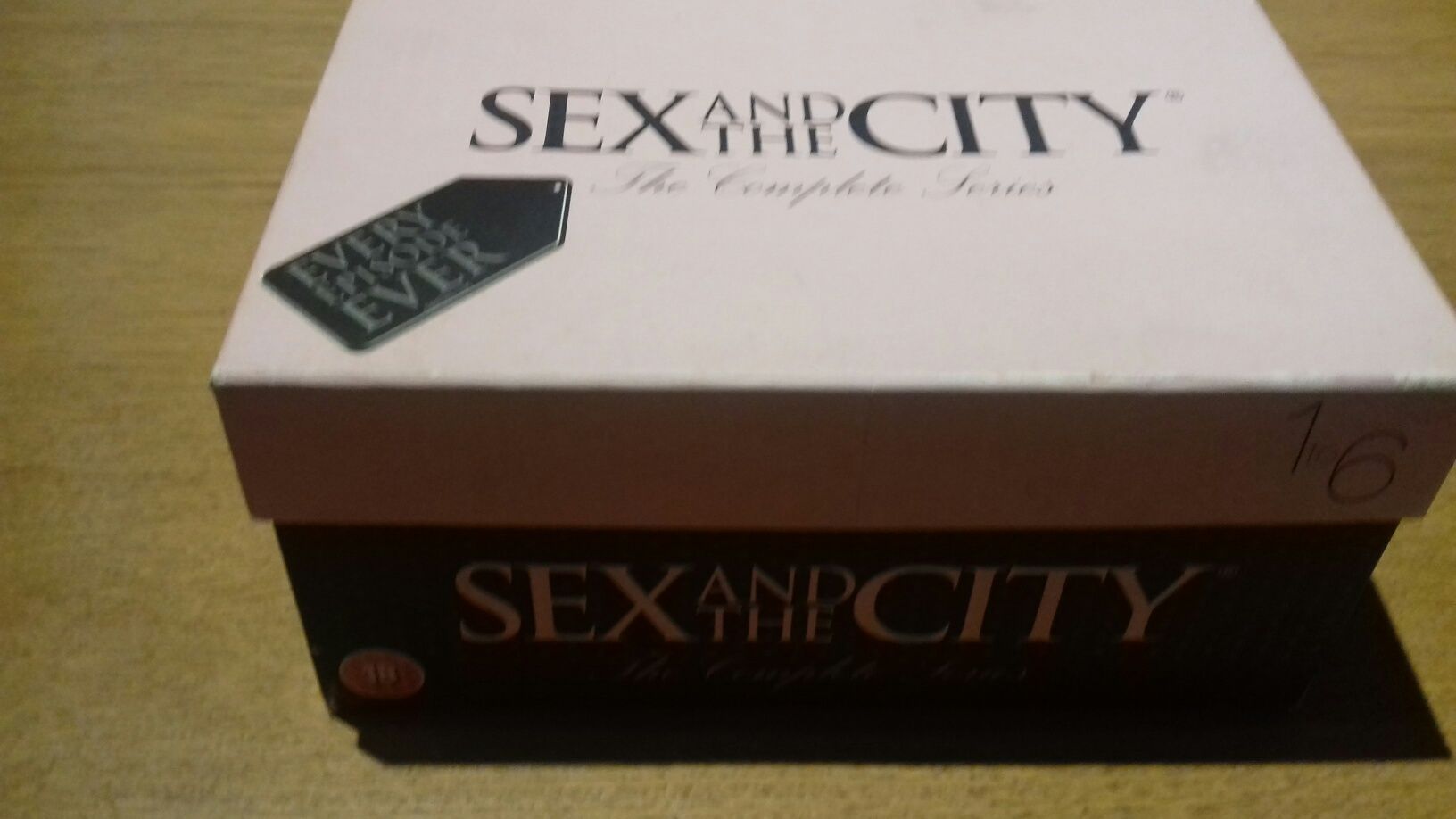 Sexo e a cidade - caixa de sapatos