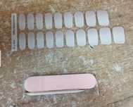 Fairy Nail Folie do paznokci UV Babyboomer
