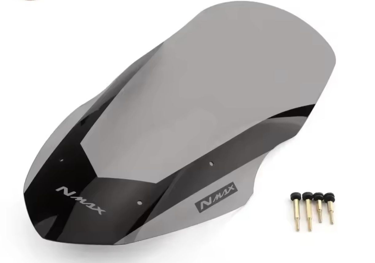 Yamaha N-max 125 16- Szyba Owiewka Akcesoryjna 59cm Śruby kpl. Zesta