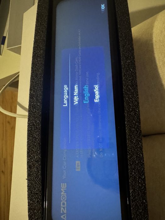 Wideorejestrator 4K+ transmiter bluetooth Fm