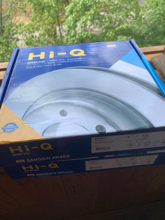 Диски тормозні передні Лачетті